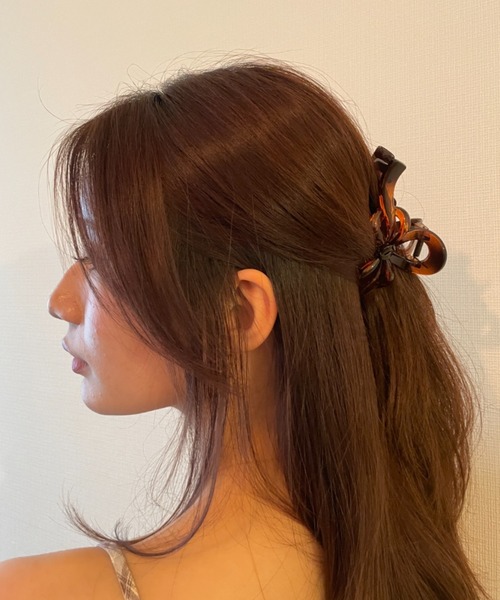 FOREVER 21（フォーエバー トゥエンティーワン）の「リボンヘアクリップ3（バレッタ/ヘアクリップ・レディース・ブラック/ブラウン・FREE）」の7枚目の写真