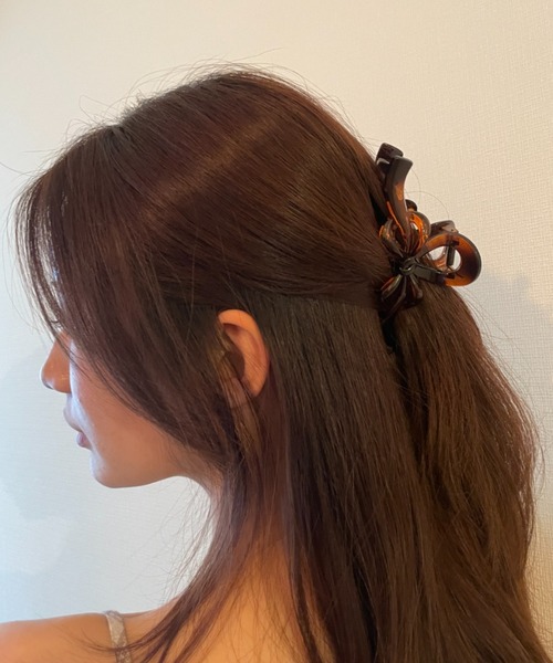 FOREVER 21（フォーエバー トゥエンティーワン）の「リボンヘアクリップ3（バレッタ/ヘアクリップ・レディース・ブラック/ブラウン・FREE）」の8枚目の写真