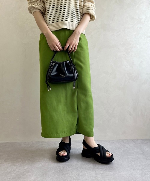 ORiental TRaffic（オリエンタルトラフィック）の「クロスベルト厚底サンダル/51201（サンダル・レディース・ブラック/ベージュ・S/M/L/LL/SS/3L）」の9枚目の写真