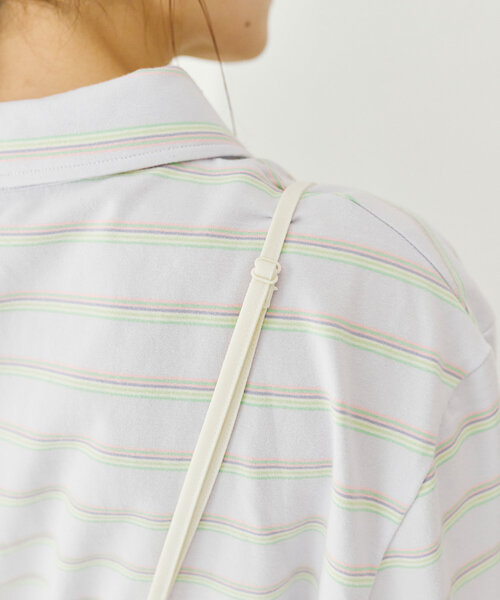 w closet（ダブルクローゼット）の「【２サイズ展開】フリルキャミサロペット（サロペット/オーバーオール・レディース・ピンク/アイボリー/ブラック・1/0）」の17枚目の写真