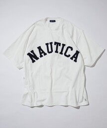 NAUTICA(m[eBJ)NAUTICA/m[eBJ Arch Logo S/S Tee/A[`S V[gX[uTVc(TVc/Jbg\[)