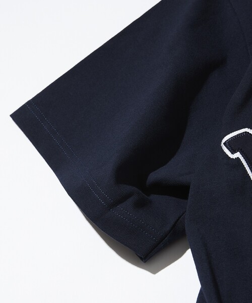 NAUTICA（ノーティカ）の「NAUTICA/ノーティカ Arch Logo S/S Tee/アーチロゴ ショートスリーブTシャツ（Tシャツ/カットソー・メンズ・ブラック/グリーン/ライトグレー/ホワイト/ネイビー・LARGE/MEDIUM/SMALL/X-LARGE）」の9枚目の写真