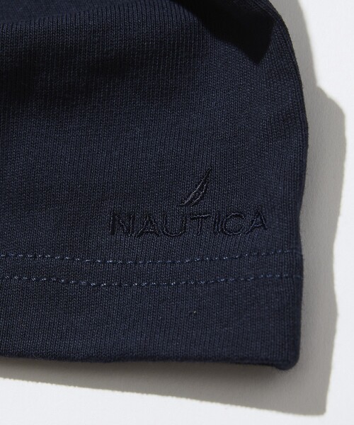 NAUTICA（ノーティカ）の「NAUTICA/ノーティカ Arch Logo S/S Tee/アーチロゴ ショートスリーブTシャツ（Tシャツ/カットソー・メンズ・ブラック/グリーン/ライトグレー/ホワイト/ネイビー・LARGE/MEDIUM/SMALL/X-LARGE）」の11枚目の写真
