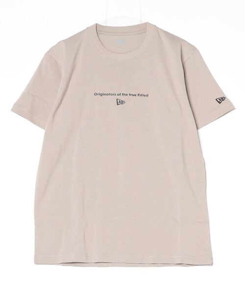 NEW ERA(ニューエラ)の「ニューエラ SS CT TEE CIRCLE OOTTF RGRY 251(Tシャツ/カットソー・メンズ・ベージュ・S/M/L/LL/3L)」の1枚目の写真