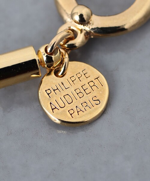 PHILIPPE AUDIBERT/NATA コード ネックレス 別注】＜PHILIPPE AUDIBERT＞NATA GD コードネックレス