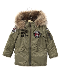 HYSTERIC MINI | HYS DUCK HUNTER COMO N3B型ジャケット(サーモライト)(ミリタリージャケット)