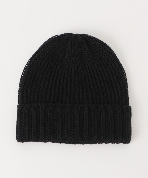 GRILLO（グリーロ）の「＜GRILLO＞ ニット キャップ（ニットキャップ/ビーニー・メンズ・ダークブラウン/ブラック/ダークグレー・FREE）」の4枚目の写真