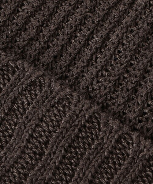 GRILLO（グリーロ）の「＜GRILLO＞ ニット キャップ（ニットキャップ/ビーニー・メンズ・ダークブラウン/ブラック/ダークグレー・FREE）」の9枚目の写真