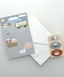 HOOKKA HOOKKA STUDIO（フカフカスタジオ）の「HOOKKA HOOKKA STUDIO／レターセット（ステーショナリー）」