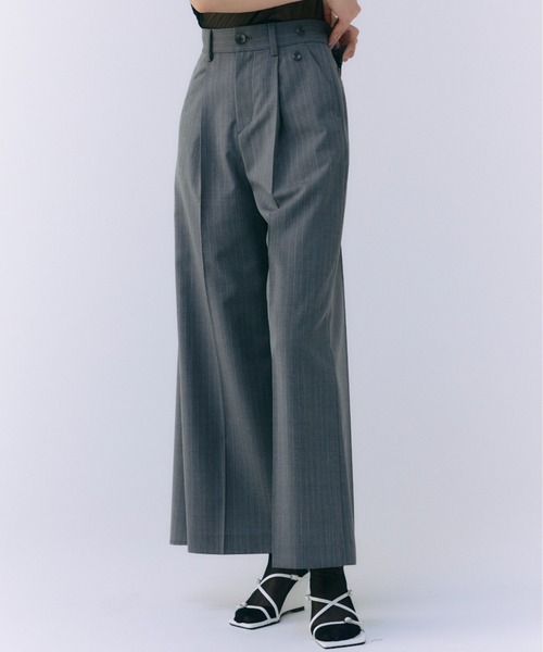 セール】2WAY LAP PANTS/ツーウェイラップパンツ（スラックス