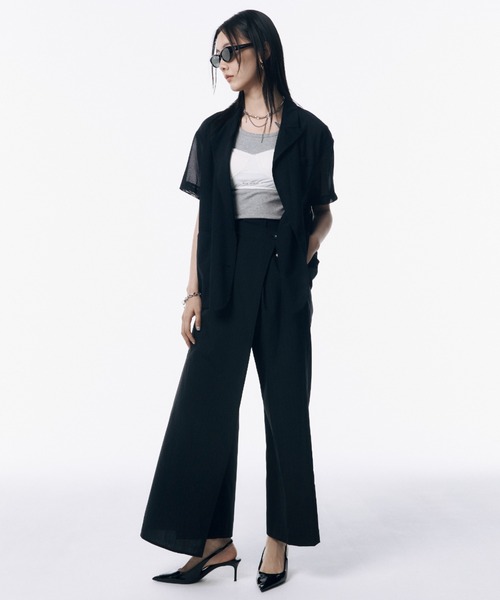 セール】2WAY LAP PANTS/ツーウェイラップパンツ（スラックス