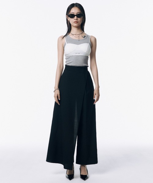 セール】2WAY LAP PANTS/ツーウェイラップパンツ（スラックス