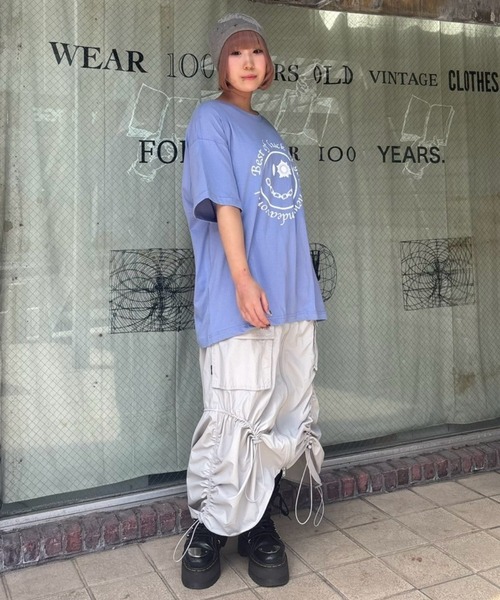 Candy Stripper（キャンディストリッパー）の「GET SHOT SMILE BIG Tシャツ（Tシャツ/カットソー・レディース・レッド/オフホワイト/ブルー/ブラック・FREE）」の20枚目の写真