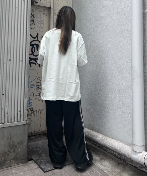 Candy Stripper（キャンディストリッパー）の「GET SHOT SMILE BIG Tシャツ（Tシャツ/カットソー・レディース・レッド/オフホワイト/ブルー/ブラック・FREE）」の13枚目の写真