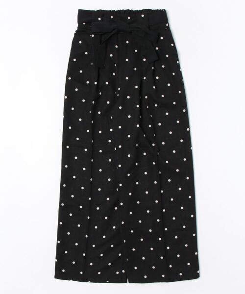 INTERPLANET(インタープラネット)の「ブッチャードットプリントパンツ(その他パンツ・レディース・ベージュ/ブラック・FREE)」の12枚目の写真