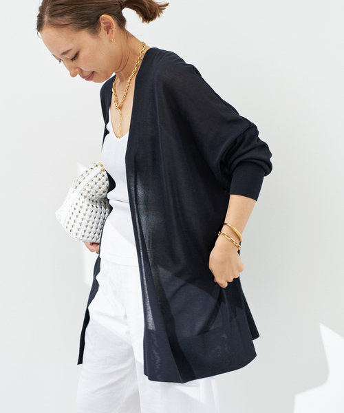 2025 Deuxieme Classe shake code カーディガン Deuxieme Classe カーディガン *追加 shake code ショート レディース