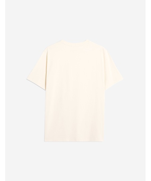 Tシャツ・カットソー Maison Kitsune Double Bold Fox Head Comfort T-Shirt Latte ダブル ボールド フォックスヘッド コンフォート Tシャツ
