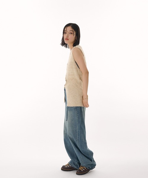 ANATOMICA KNIT VEST Vネックニットベスト 楽天市場】hole knit vest / 穴あきVネックニットベスト 77