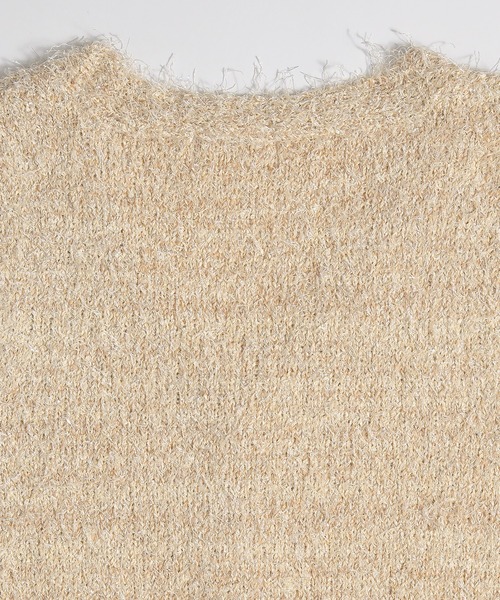 MUHET（ミュエータ）の「v neck knit vest / Vネックニットベスト（ベスト・レディース・アイボリー/ネイビー・FREE）」の17枚目の写真