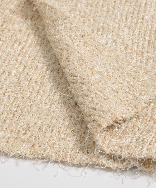 MUHET（ミュエータ）の「v neck knit vest / Vネックニットベスト（ベスト・レディース・アイボリー/ネイビー・FREE）」の16枚目の写真