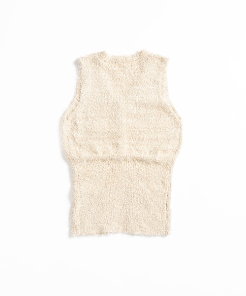 MUHET（ミュエータ）の「v neck knit vest / Vネックニット