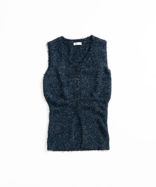 MUHET（ミュエータ）の「v neck knit vest / Vネックニット