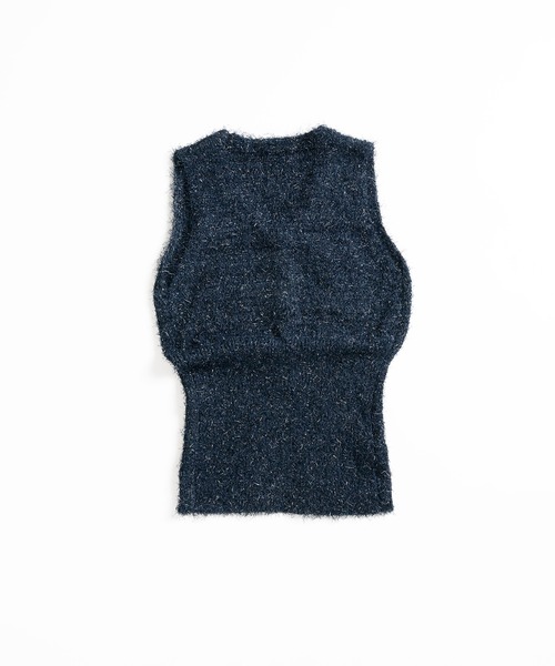 MUHET（ミュエータ）の「v neck knit vest / Vネックニット