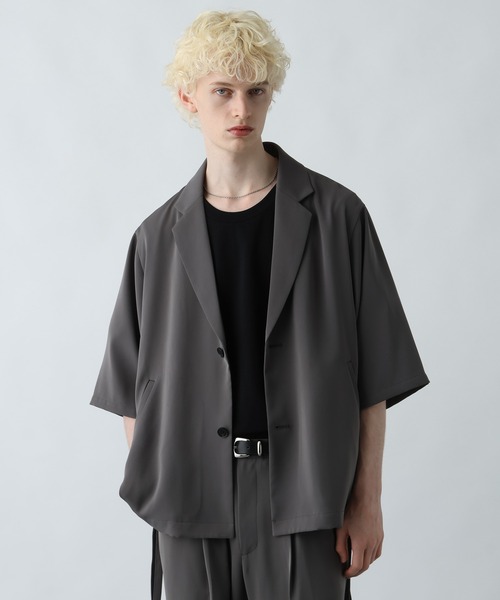 HARE（ハレ）の「【SET UP対応】TOROMIジャケットSS(HARE)（テーラードジャケット・メンズ・ブルー/グレー/ブラック/ブラウン/ブルー系その他/レッド/グレー系その他・FREE）」の3枚目の写真