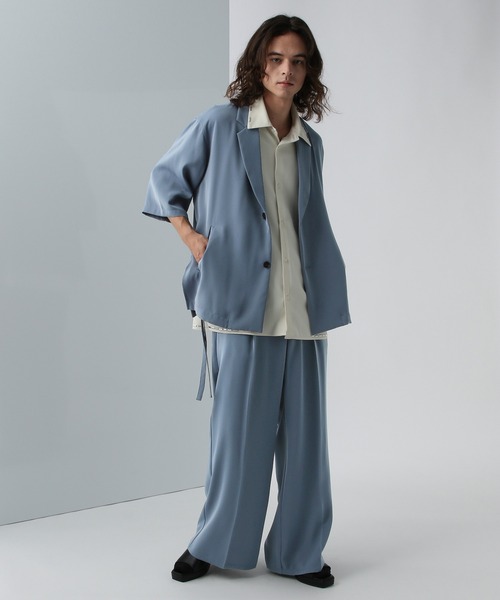 HARE（ハレ）の「【SET UP対応】TOROMIジャケットSS(HARE)（テーラードジャケット・メンズ・ブルー/グレー/ブラック/ブラウン/ブルー系その他/レッド/グレー系その他・FREE）」の15枚目の写真