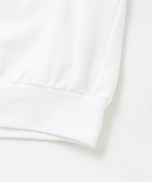 LA MARINE FRANCAISE(マリン フランセーズ)の「ミニ裏毛ポロスウェット(Tシャツ/カットソー・レディース・ホワイト/ブラック/グレー・FREE)」の6枚目の写真