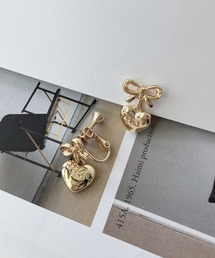 AS KNOW AS plus（アズノゥアズプラス）の「AS KNOW AS plus アソートリボンデザイン イヤーアクセサリー（ピアス・イヤリング）（ピアス（両耳用））」