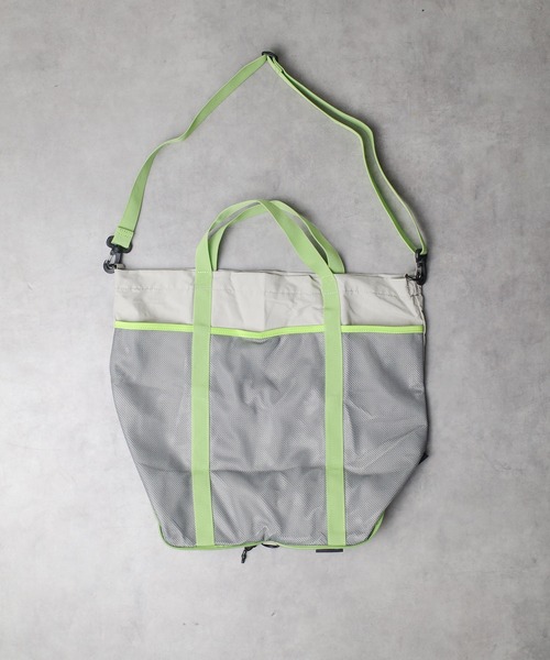 Gramicci（グラミチ）の「◆GRAMICCI◆NYLON PACKABLE EXPLORER TOTE（トートバッグ・メンズ・ネイビー/ブラック/グレー系その他/オリーブ・FREE）」の3枚目の写真