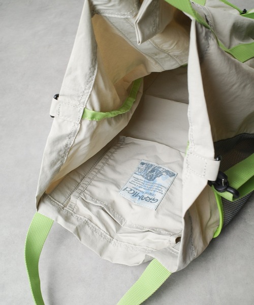 Gramicci（グラミチ）の「◆GRAMICCI◆NYLON PACKABLE EXPLORER TOTE（トートバッグ・メンズ・ネイビー/ブラック/グレー系その他/オリーブ・FREE）」の11枚目の写真