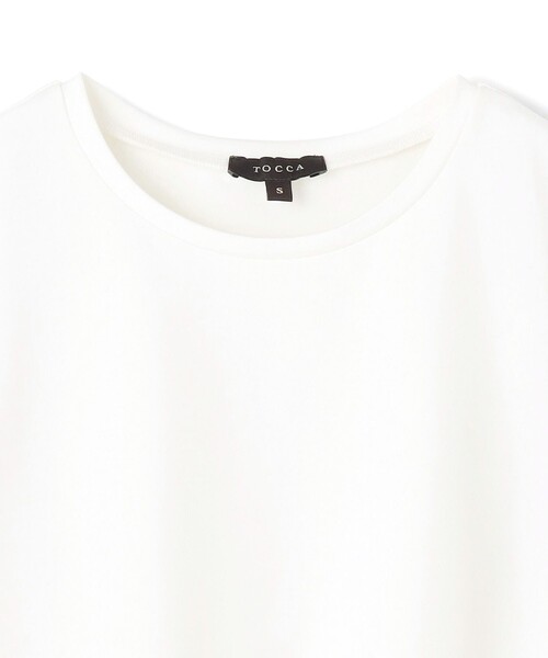 TOCCA(トッカ)の「【星風まどかコラボ】DOT GARLAND Tシャツ(Tシャツ/カットソー・レディース・ブラック系/アイボリー系5/アイボリー系・SMALL/MEDIUM)」の9枚目の写真