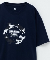 Mac-House | T-GRAPHICS アニマルプリント半袖Ｔシャツ(Tシャツ/カットソー)