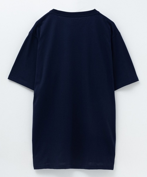 Mac-House（マックハウス）の「T-GRAPHICS アニマルプリント半袖Ｔシャツ（Tシャツ/カットソー・メンズ・グリーン/ブルー/グレー/ネイビー/ブラック・S/M/L/XL）」の7枚目の写真