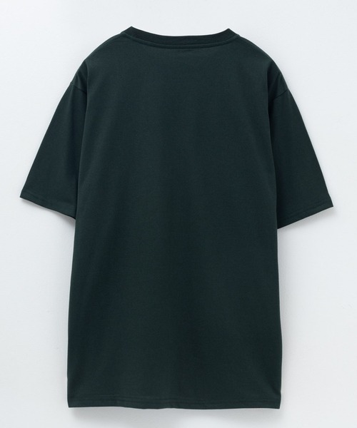 Mac-House（マックハウス）の「T-GRAPHICS アニマルプリント半袖Ｔシャツ（Tシャツ/カットソー・メンズ・グリーン/ブルー/グレー/ネイビー/ブラック・S/M/L/XL）」の15枚目の写真