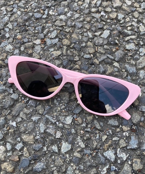 VIBGYOR（ヴィブジョー）の「Y2K デザインサングラス(CZ)（サングラス・レディース・ブラック/ピンク・FREE）」の13枚目の写真