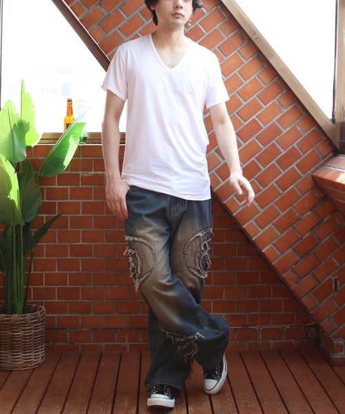 ８(eight)（エイト）の「クィックドライ＆COOL接触冷感Ｔシャツ（Tシャツ/カットソー・メンズ・ブラック系その他/ホワイト系その他2/ホワイト系その他/ブルー系その他2/ブラック系その他2/ブルー系その他・X-LARGE/LARGE/MEDIUM/SMALL）」の20枚目の写真