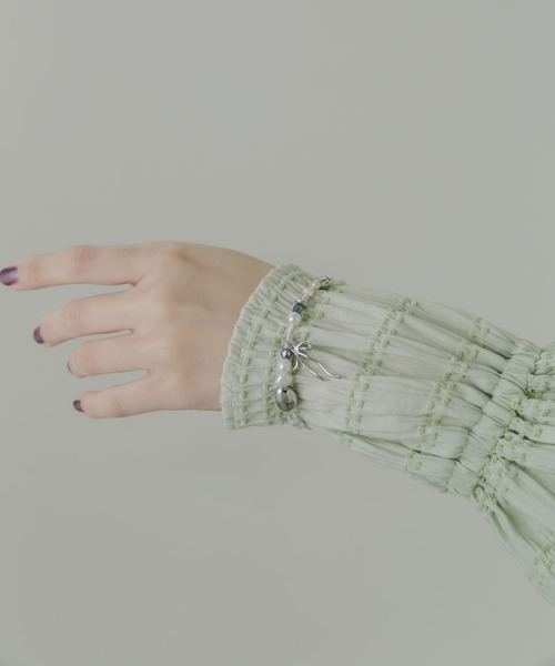 SMELLY（スメリー）の「パールビーズランダムブレスレット（ブレスレット・レディース・ホワイト・-）」の5枚目の写真