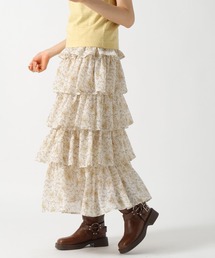 FOREVER 21 | 【2025SS】シアーティアードロングスカート(スカート)