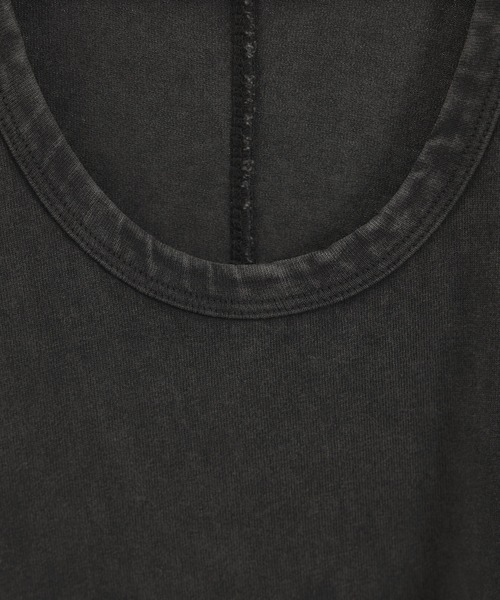 SALON adam et rope'（サロン アダム エ ロペ）の「ガーメントダイ 天竺ワンピース（ワンピース・レディース・チャコールグレー/ブラウン系その他2・FREE）」の20枚目の写真