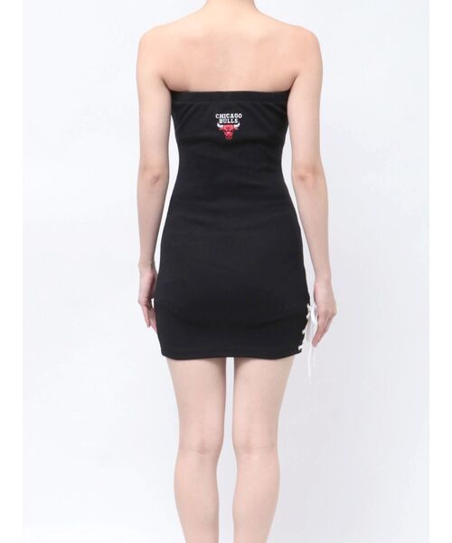 GYDA（ジェイダ）の「NBA SIDEレースアップベアワンピース（ワンピース・レディース・ブラック/ライトグレー/ネイビー・FREE）」の20枚目の写真