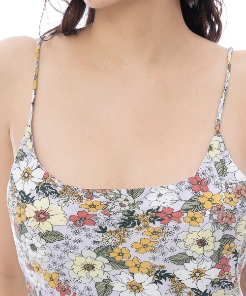 RVCA(ルーカ)の「RVCA レディース MAIDEN DRESS ワンピース 【2025年春夏モデル】/ルーカフラワー柄ワンピース(ワンピース・レディース・ブラック系その他・SMALL/MEDIUM/LARGE)」の3枚目の写真