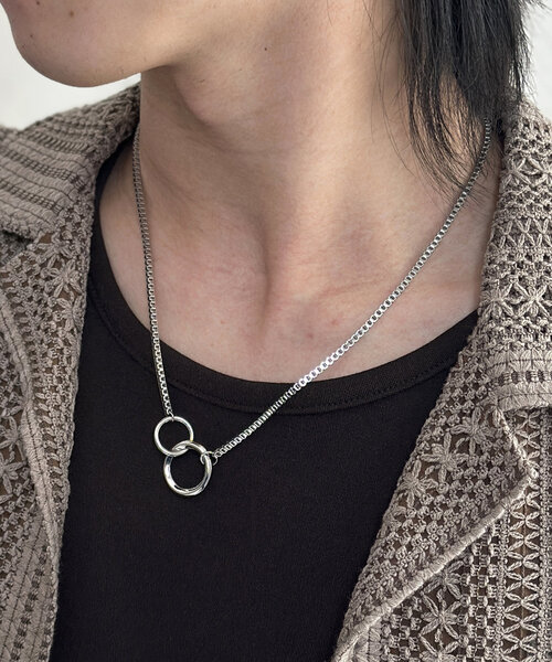 CPCM(シーピーシーエム)の「アソートモチーフチェーンネックレス(ネックレス・レディース・シルバー/シルバー系その他2/シルバー系その他3/シルバー系その他・FREE)」の3枚目の写真