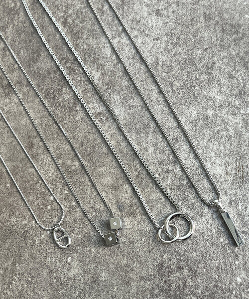 CPCM(シーピーシーエム)の「アソートモチーフチェーンネックレス(ネックレス・レディース・シルバー/シルバー系その他2/シルバー系その他3/シルバー系その他・FREE)」の9枚目の写真