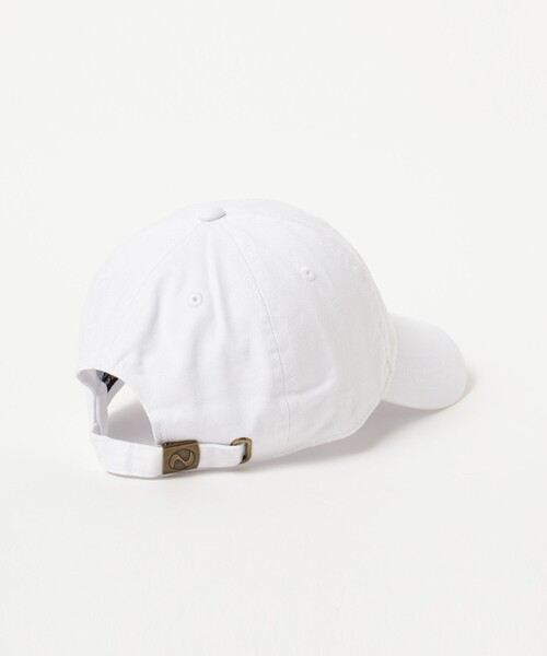 TOKYO CULTUART by BEAMS（トウキョウカルチャートバイビームス）の「渋谷サウナス / イルカのイルカくん “サウぃな～” CAP（キャップ・レディース・ホワイト/ネイビー・ONE SIZE）」の4枚目の写真