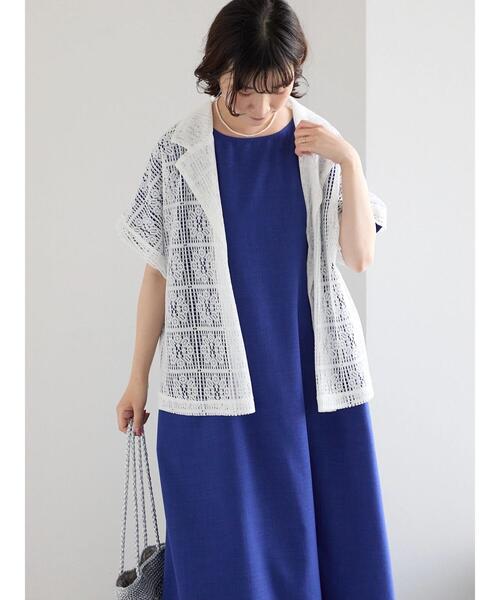 Samansa Mos2 blue（サマンサモスモスブルー）の「リネンタッチ