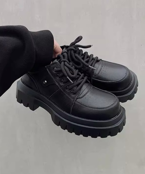 WESTBOY スニーカー 厚底 レザースニーカー WO24S2SH03「WB