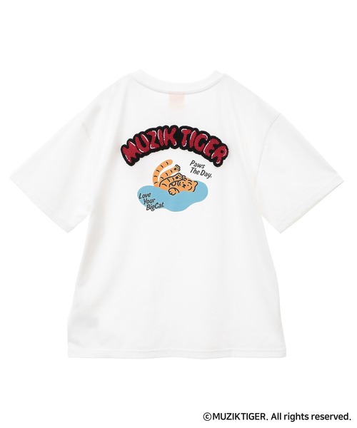値下げABOUT タイガーシャツ Onitsuka Tiger（オニツカタイガー） tシャツ GRAPHIC TEE